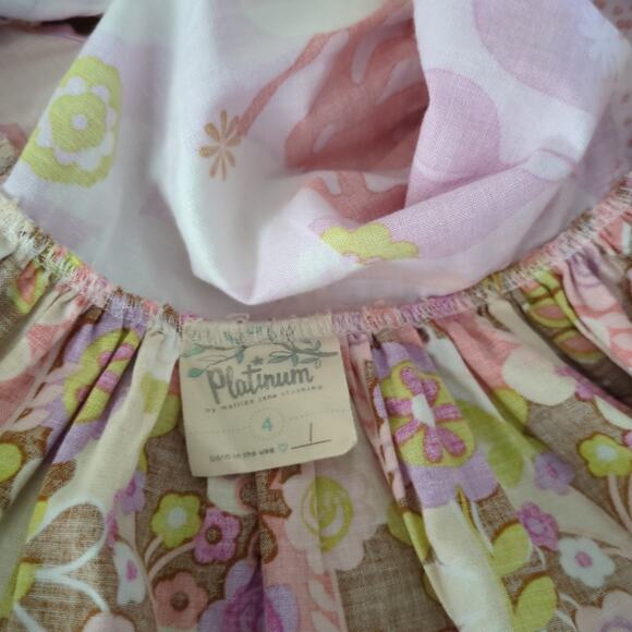 Matilda Jane platinum Taffy puffer dress size 4 EUC - Picture 6 of 11